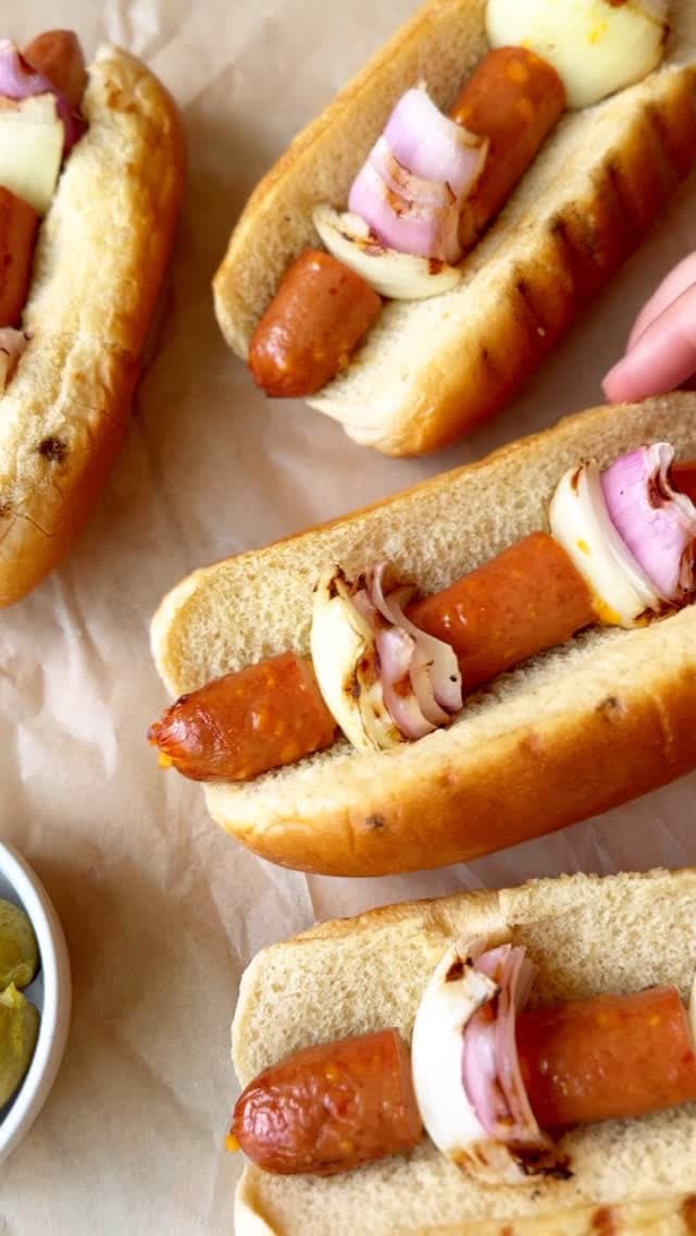 Grilled Hot Dog Skewers