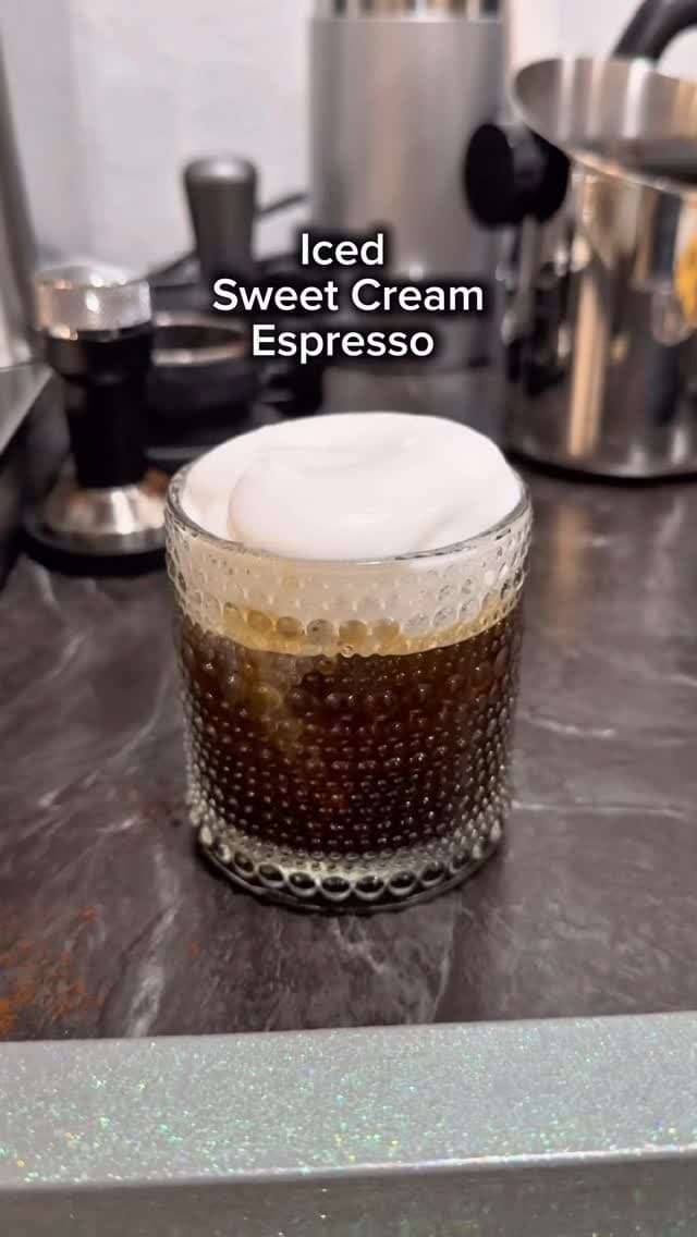 Iced Sweet Cream Espresso