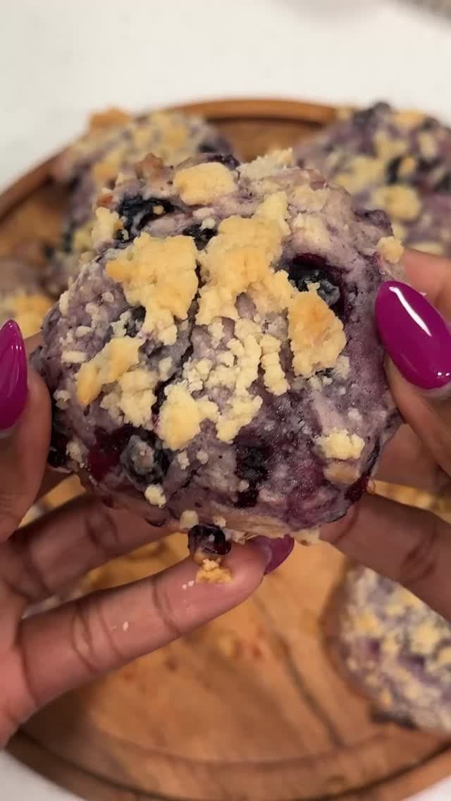 Blueberry Muffin Cookies