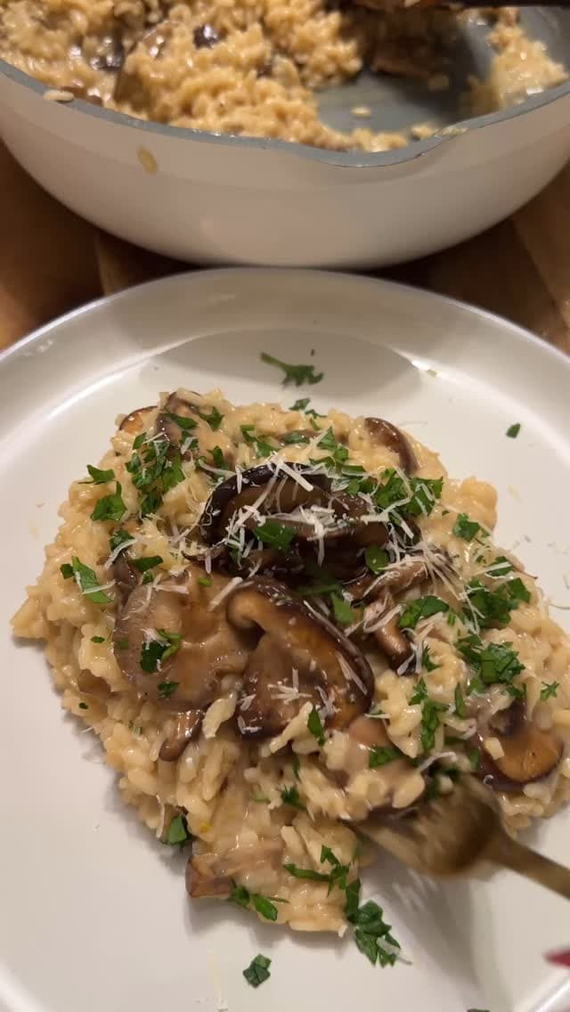 Creamy Mushroom Risotto