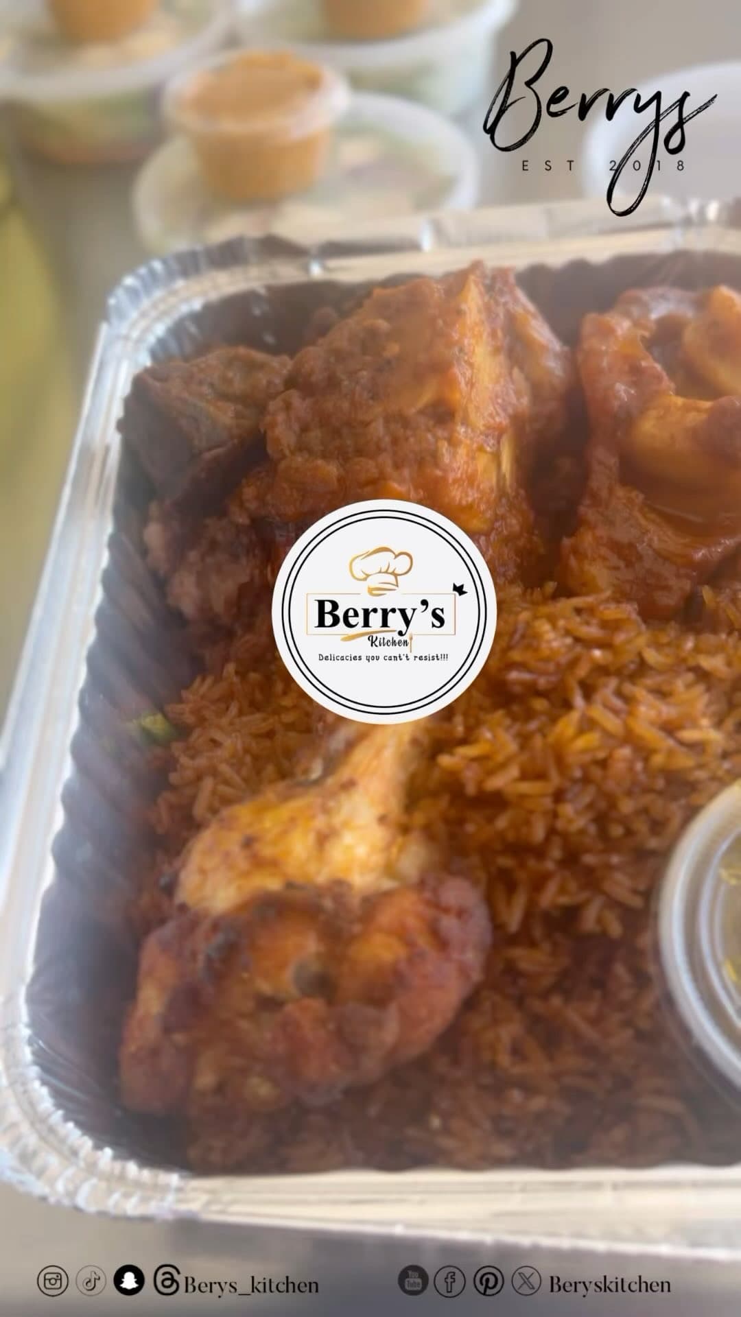 Jollof and Waakye Combo