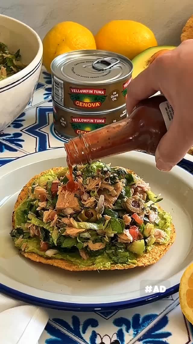 Mediterranean Tostadas