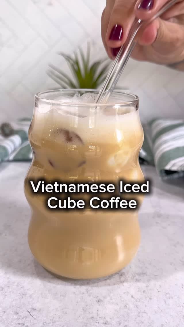Vietnamese Iced Cube Coffee