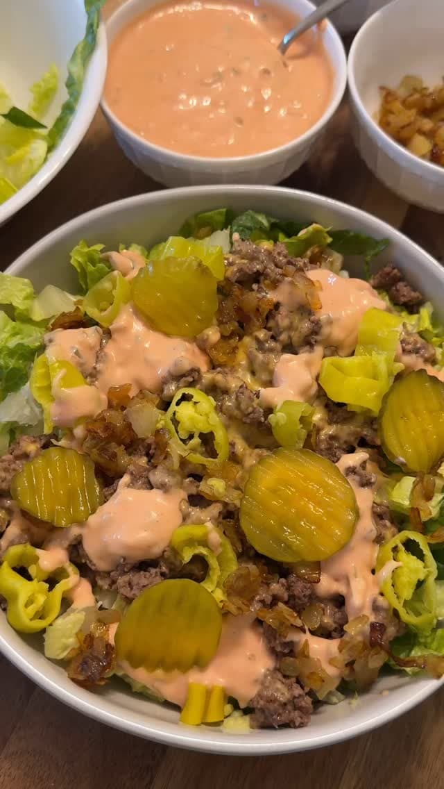 Burger Salad