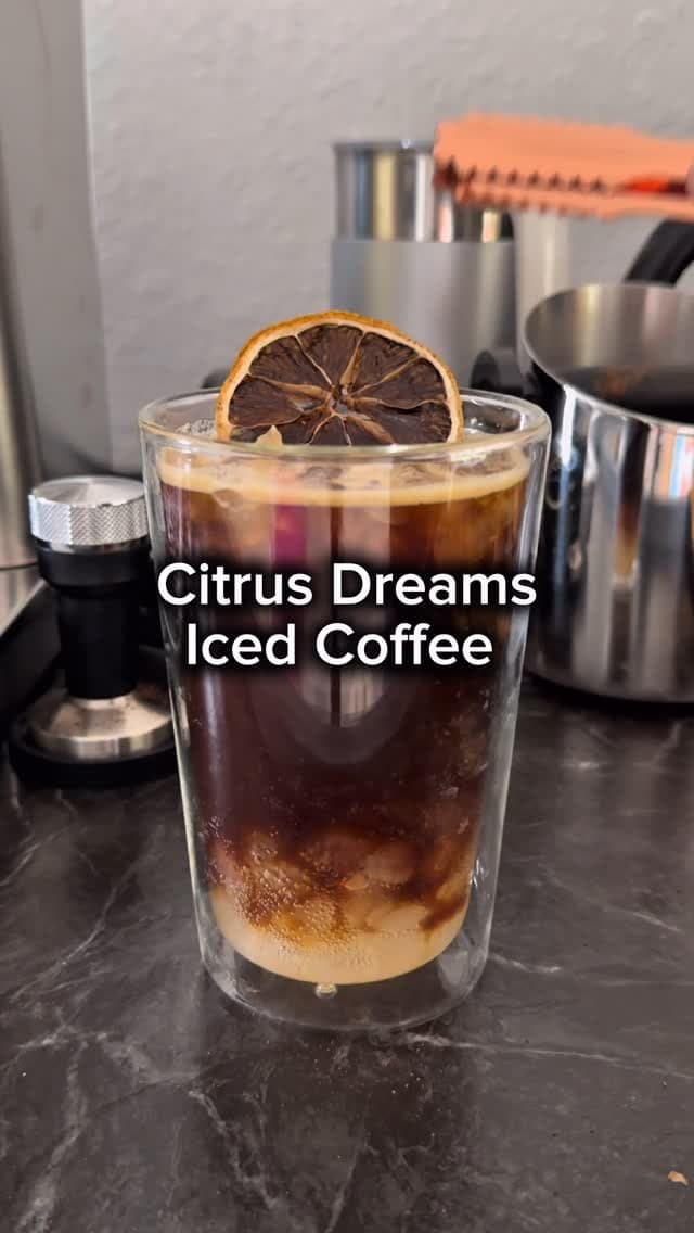 Citrus Dreams Iced Coffee