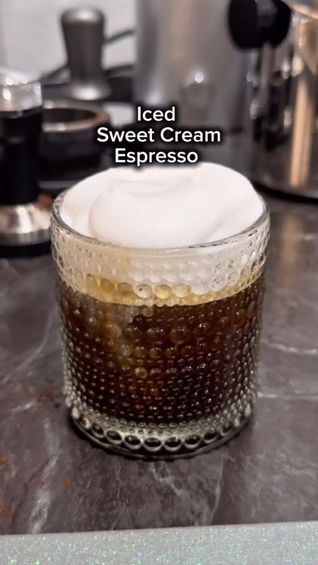 Iced Sweet Cream Espresso