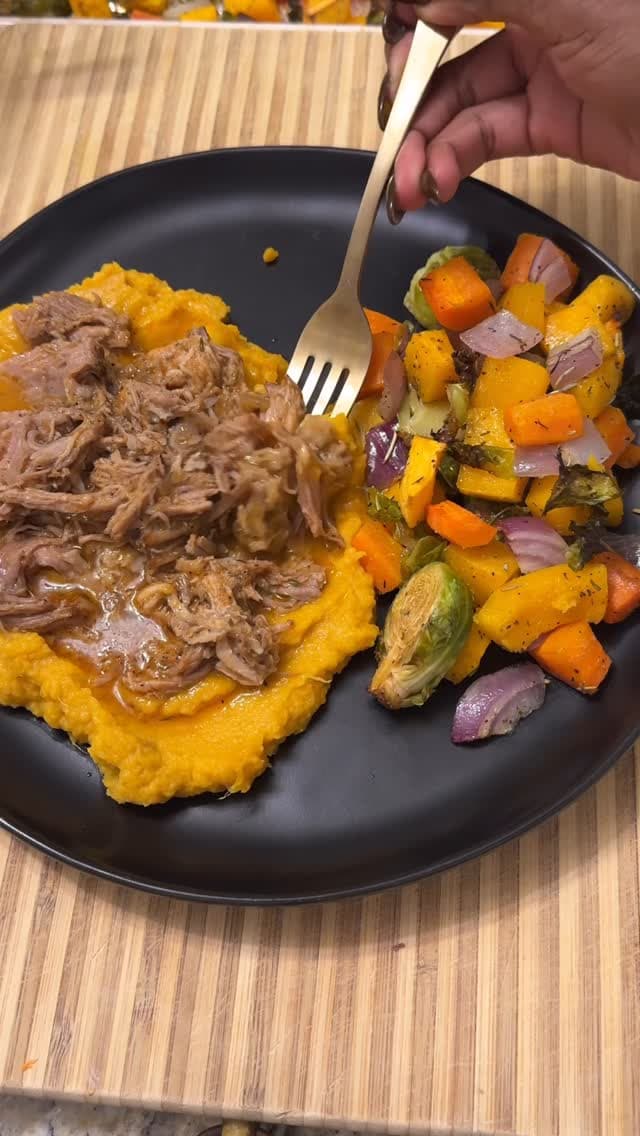 Apple Cider Pulled Pork Bowls