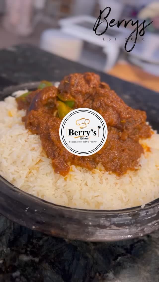 Goat Meat Stew With Jasmine Rice
