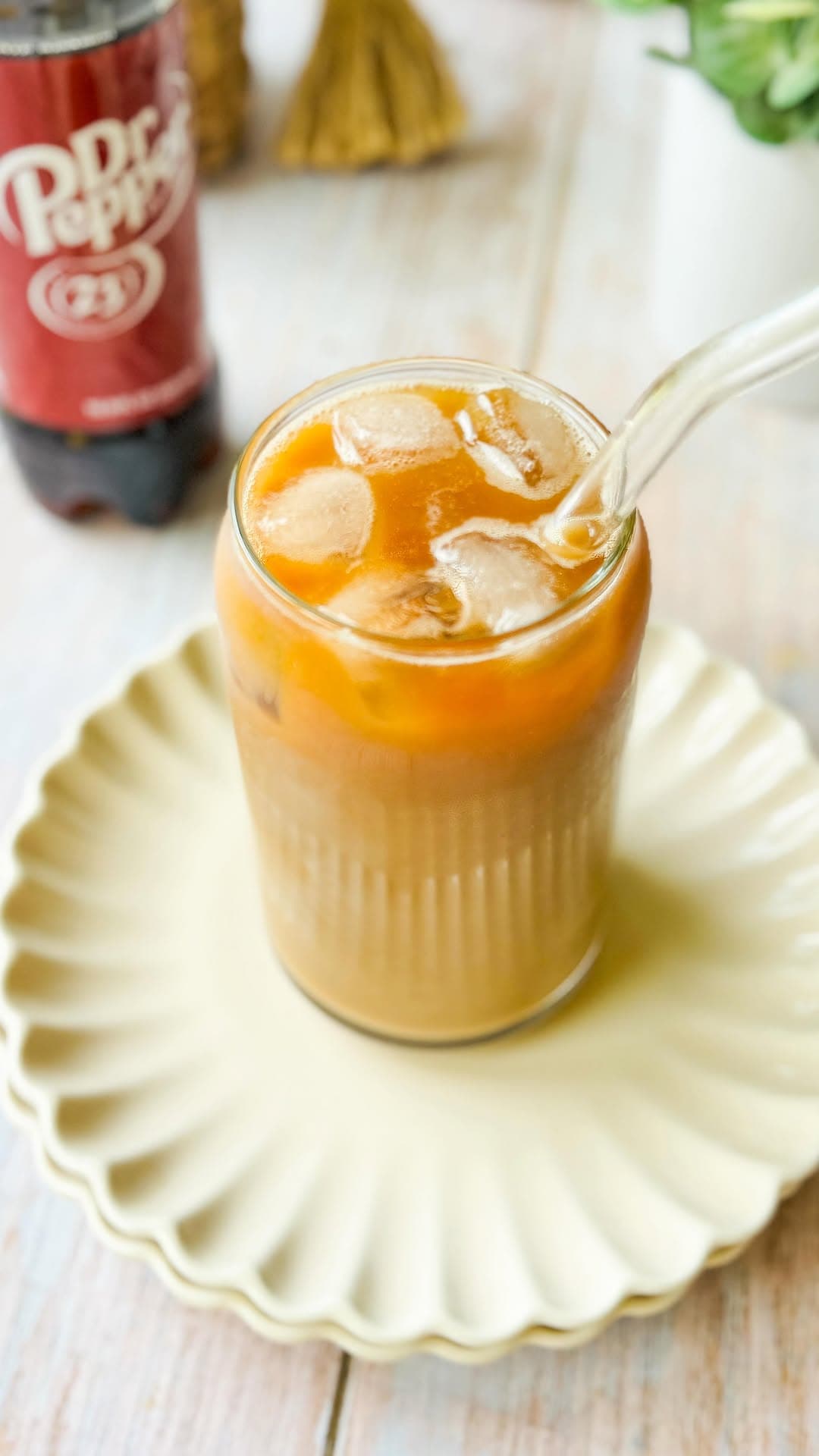 Dr. Pepper Iced Coffee