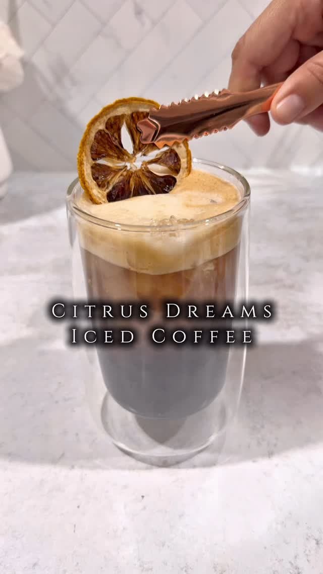 Citrus Dreams Iced Coffee