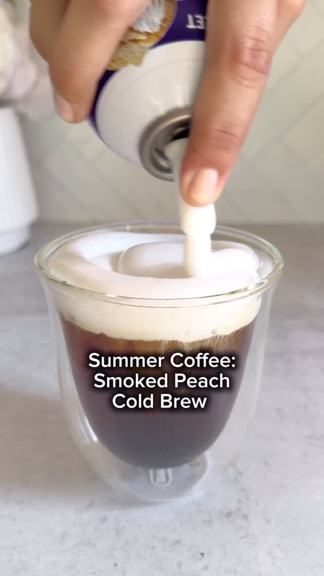 Smoked Peach Cold Brew