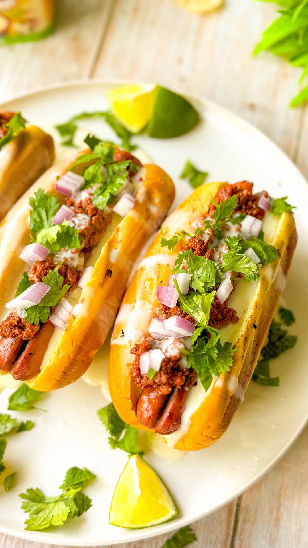 Chorizo Cheese Dip Hot Dogs