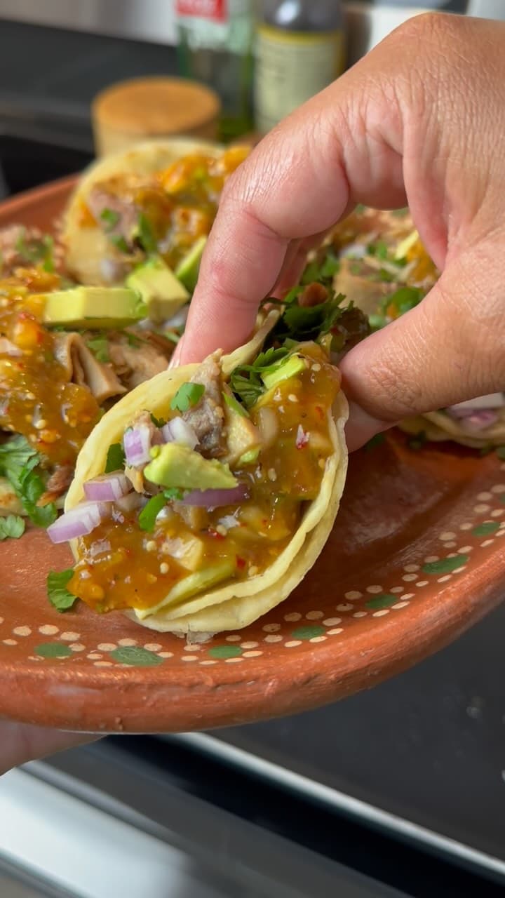 Beef Tripe Tacos