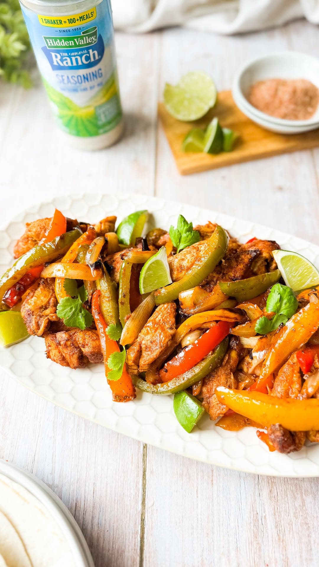 Ranch Air Fryer Fajitas