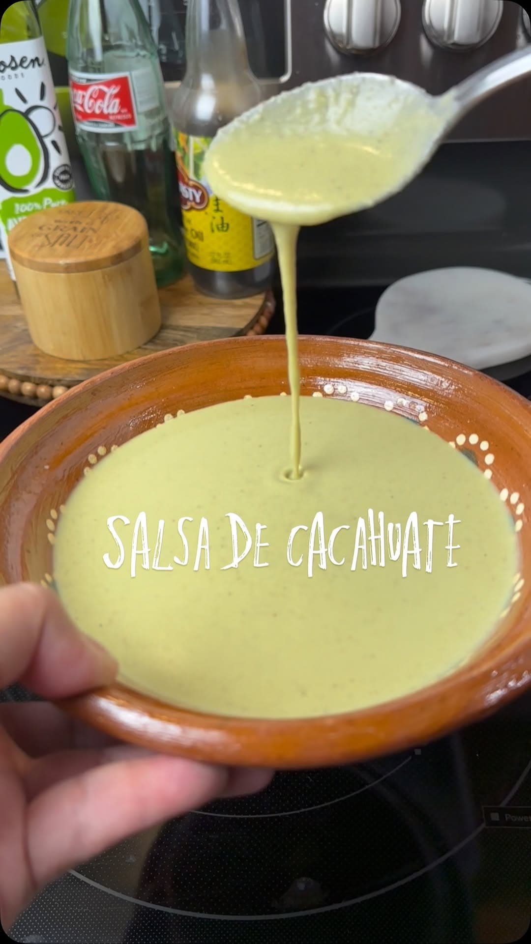 Serrano Peanut Salsa Verde