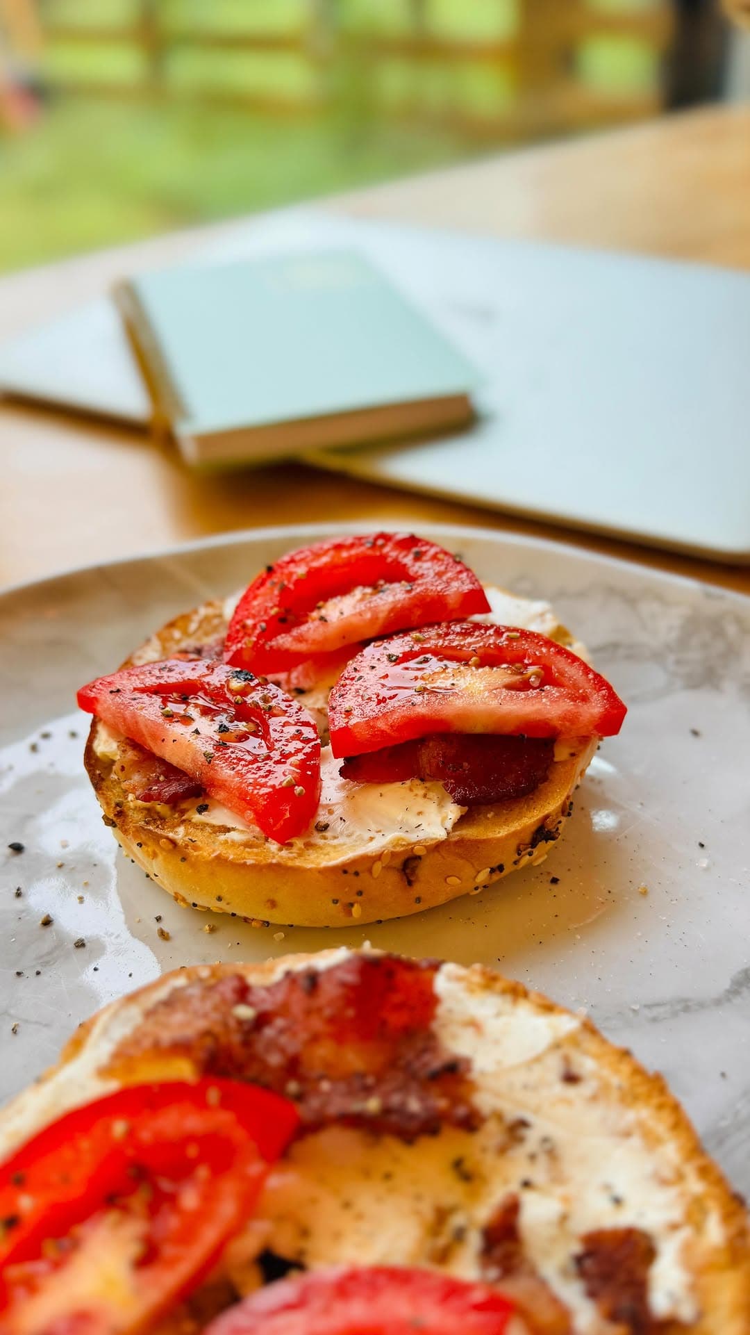 Bacon Bagel Sandwich