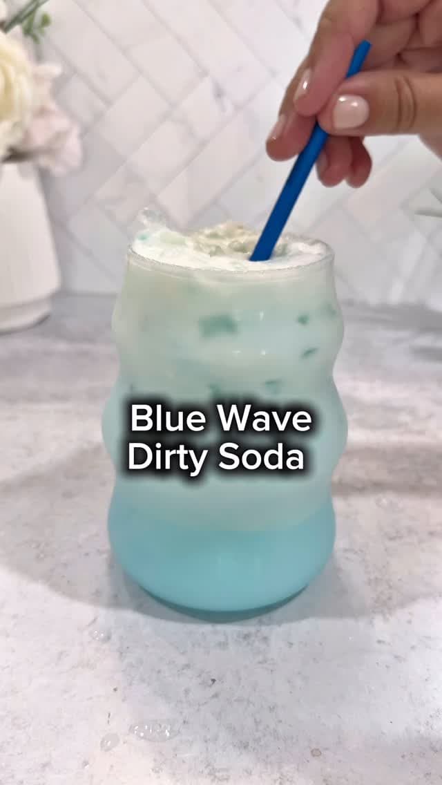 Blue Wave Dirty Soda
