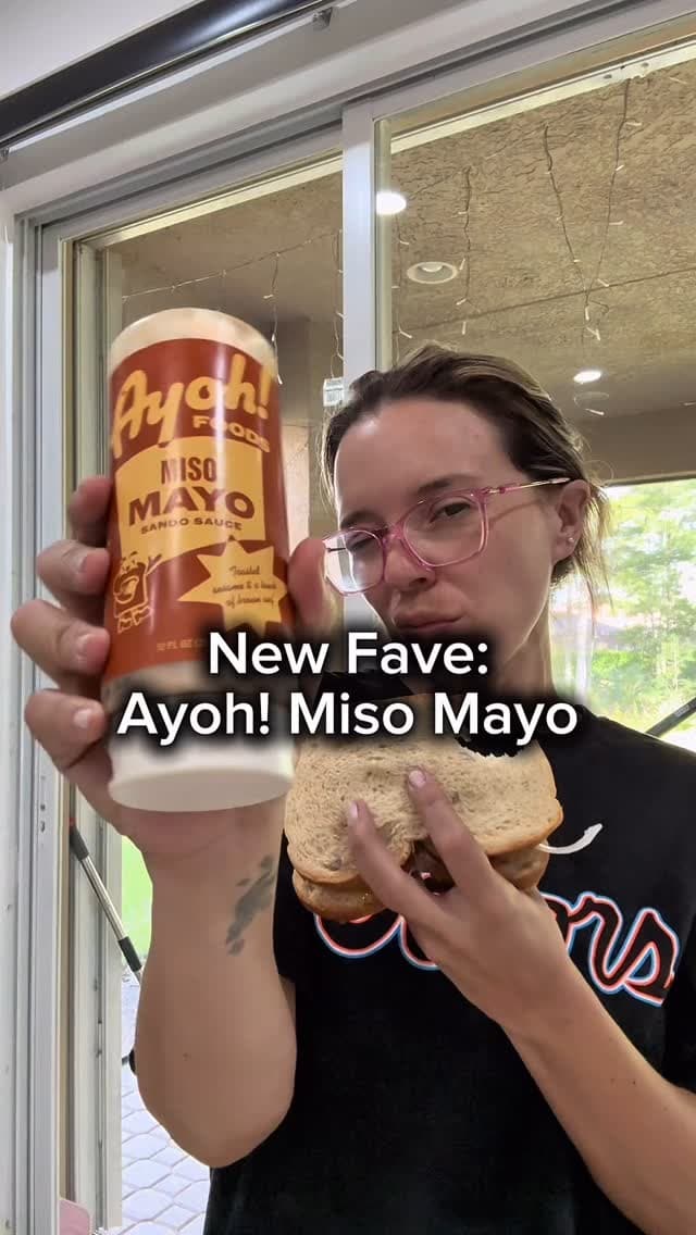 Veggie Sandwich With Miso Mayo