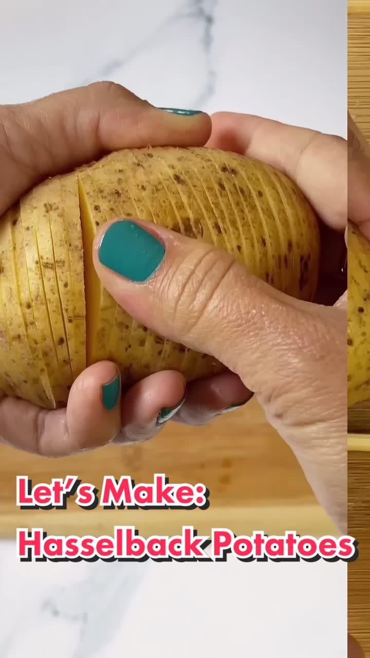 Hasselback Potatoes